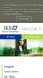 Mobile Screenshot of ikb.de